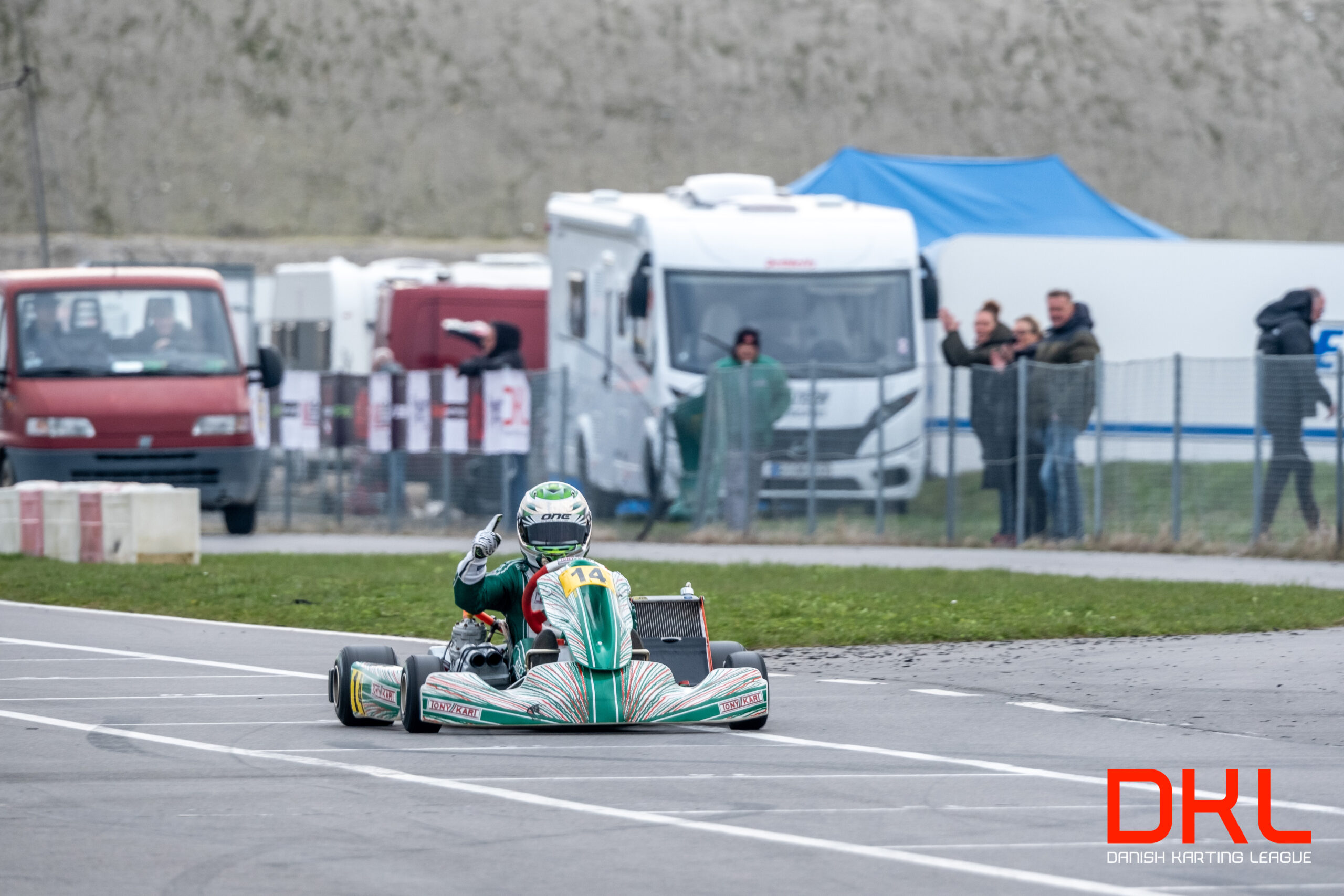 Stærk premieredag på Danish Karting League