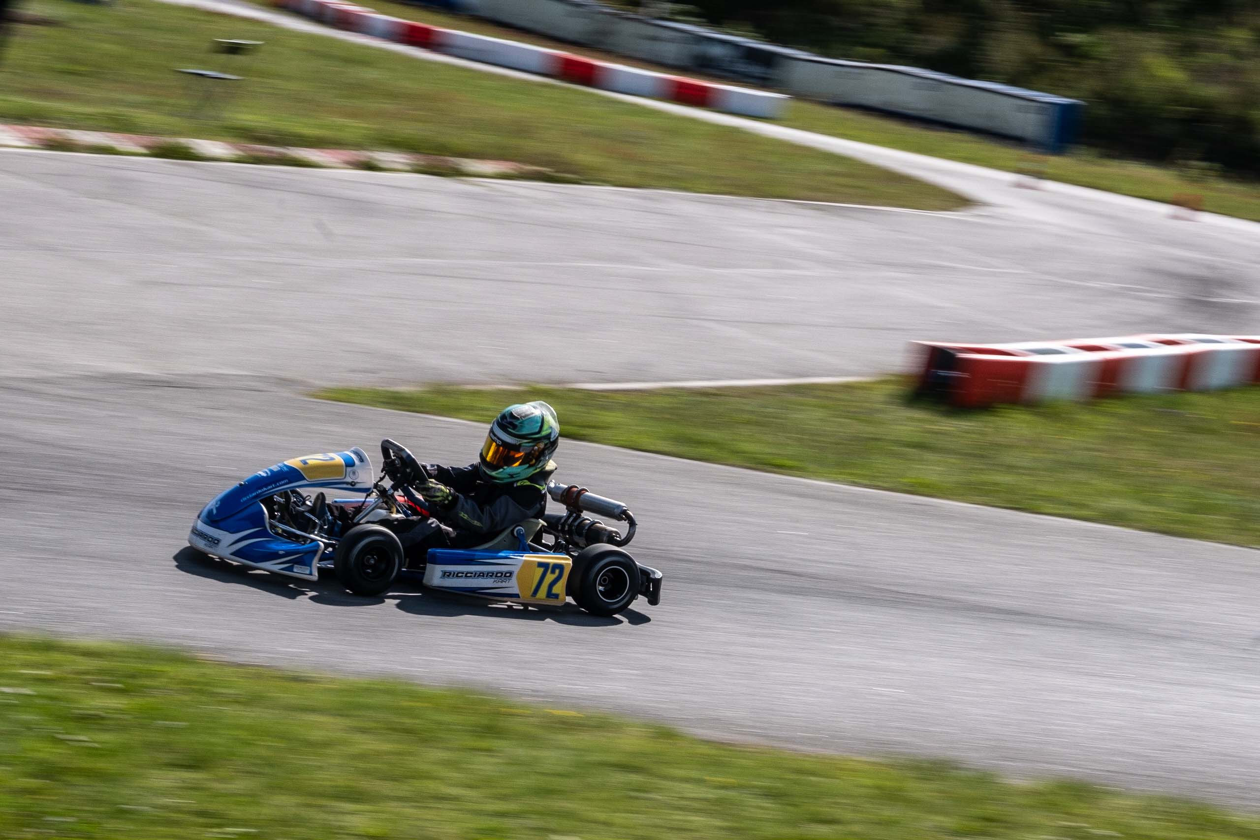 Micro 60 action på Vojens Motorsport Arena