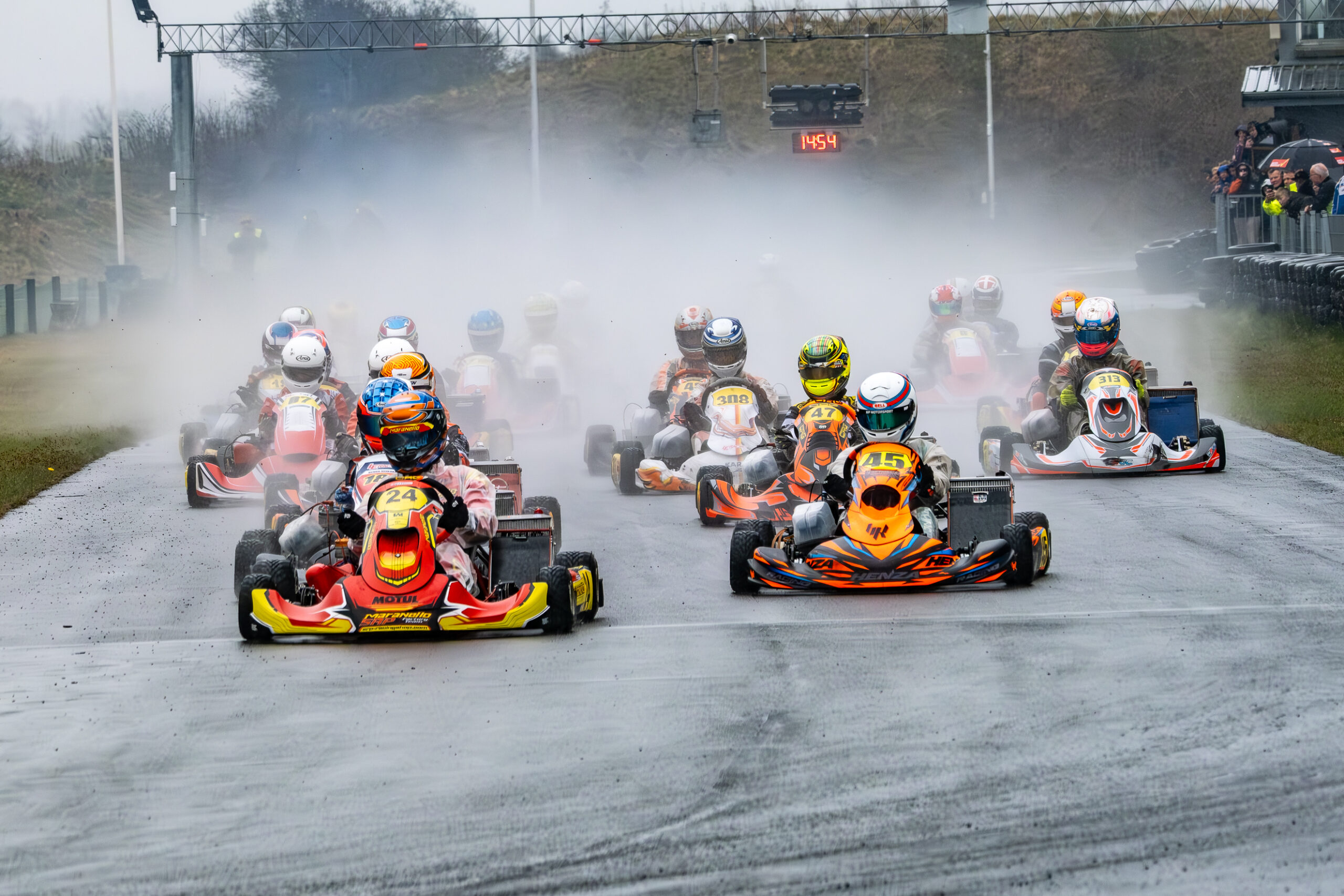 Victor Wolfsohn sejrer i vild regnvejrsfinale i Danish Karting League